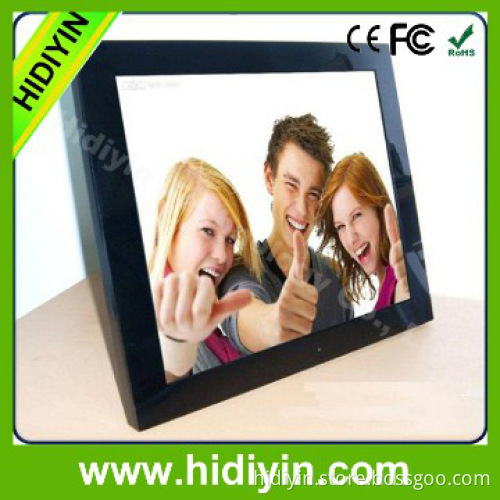 15" HD arylic hotel digital photo frame software